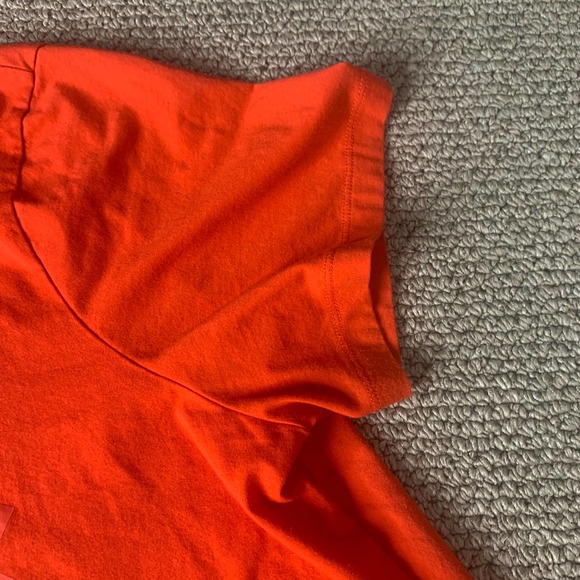 Armani Exchange A|X Mens T-Shirt Size XXL Red Alphabet Logo Print Slim Fit - Picture 3 of 14